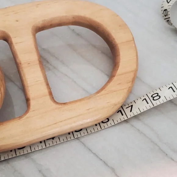 NEW CREATIVE CO-OP wood chain decor - Picture 3 of 4